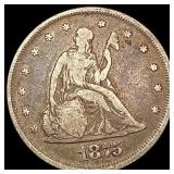 1875 Twenty Cent Piece LIGHTLY CIRCULATED