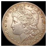 1902-S Morgan Silver Dollar CLOSELY UNCIRCULATED