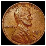 1931-S Wheat Cent CLOSELY UNCIRCULATED