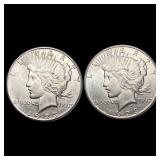 [2] 1923-S Silver Peace Dollar UNCIRCULATED