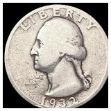 1932-S Washington Silver Quarter LIGHTLY CIRCULATE