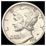 1916-S Mercury Dime CHOICE BU