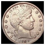 1893-O Barber Quarter NEARLY UNCIRCULATED