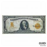 1907 $10 HILLEGAS GOLD CERTIFICATE VF+