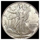 1943 Walking Liberty Half Dollar GEM BU