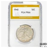 1940 Walking Liberty Half Dollar PGA PR66