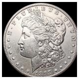 1897-S Morgan Silver Dollar CHOICE BU