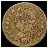 1809 Capped Bust Half Cent NICELY CIRCULATED