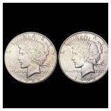 [2] 1922 Silver Peace Dollar UNCIRCULATED