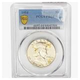 1954 Franklin Half Dollar PCGS PR64