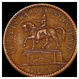 1863 Civil War "Union Forever" Token CHOICE AU