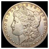 1882-cc Morgan Silver Dollar CLOSELY UNCIRCULATED