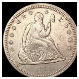 1859 Seated Liberty Quarter CLOSELY UNCIRCULATED