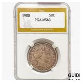 1900 Barber Half Dollar PGA MS63