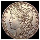 1888-S Morgan Silver Dollar CHOICE AU