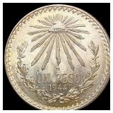 1944 United Mexican States Peso CHOICE BU