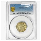 1935 Buffalo Nickel PCGS AU55