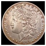 1893-O Morgan Silver Dollar NEARLY UNCIRCULATED