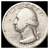 1932-D Washington Silver Quarter NICELY CIRCULATED