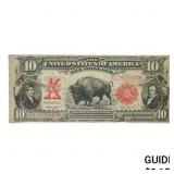 1901 $10 BISONï¿½ LEGAL TENDER USN VERY FINE