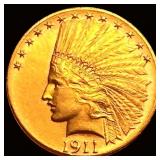 1911-D $10 Gold Eagle