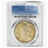 1890 Morgan Silver Dollar PCGS MS63