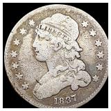 1837 Capped Bust Quarter LIGHTLY CIRCULATED