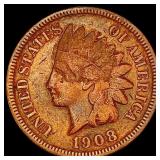 1908-S Indian Head Cent CLOSELY UNCIRCULATED