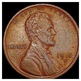 1915-D Wheat Cent CHOICE AU