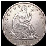 1871 Seated Liberty Half Dollar UNCIRCULATED