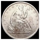 1861-O Seated Liberty Half Dollar LIGHTLY CIRCULAT