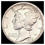 1916-S Mercury Dime UNCIRCULATED