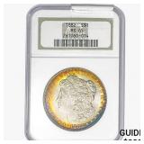 1882 Morgan Silver Dollar NGC MS65