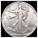 1920 Walking Liberty Half Dollar NEARLY UNCIRCULAT