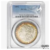 1892 Morgan Silver Dollar PCGS AU53