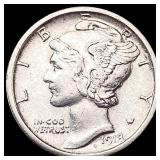 1918-S Mercury Dime UNCIRCULATED