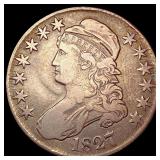 1827 Capped Bust Half Dollar LIGHTLY CIRCULATED