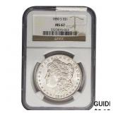 1880-S Morgan Silver Dollar NGC MS67