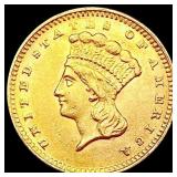 1874 Rare Gold Dollar UNCIRCULATED