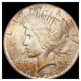 1934 Silver Peace Dollar CLOSELY UNCIRCULATED