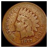 1877 Indian Head Cent NICELY CIRCULATED