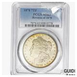 1878 7TF REV 78 Morgan Silver Dollar PCGS MS63