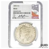 1890-O Morgan Silver Dollar NGC MS63