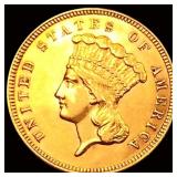 1879 $3 Gold Piece