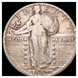 1927-S Standing Liberty Quarter LIGHTLY CIRCULATED