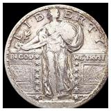 1924-S Standing Liberty Quarter NEARLY UNCIRCULATE