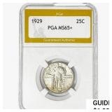 1929 Standing Liberty Quarter PGA MS65+