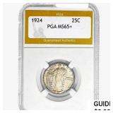 1924 Standing Liberty Quarter PGA MS65+