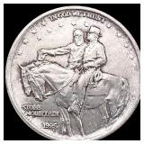 1925 Stone Mountain Half Dollar CLOSELY UNCIRCULAT