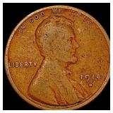 1914-D Wheat Cent NICELY CIRCULATED